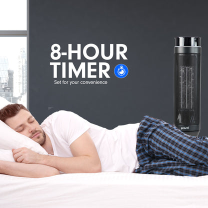 Pronti Electric Tower Heater 2000W Ceramic Portable Remote - Black-Appliances &gt; Heaters-PEROZ Accessories