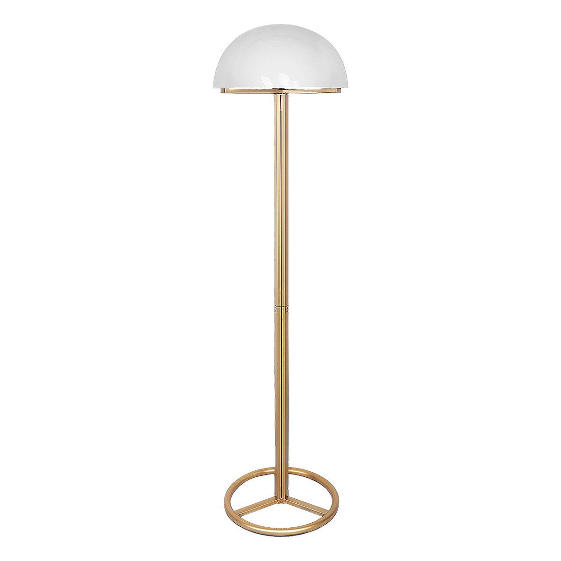 Sarantino Metal Floor Lamp with White Acrylic Shade by Sarantino-Home &amp; Garden &gt; Lighting-PEROZ Accessories