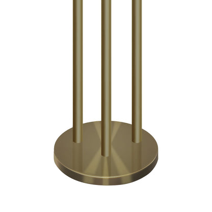 Sarantino Three Metal Shade Floor Lamp-Home &amp; Garden &gt; Lighting-PEROZ Accessories