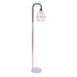 Sarantino Rose Gold Floor Lamp with Geometric Shade-Home & Garden > Lighting-PEROZ Accessories
