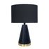 Sarantino Metal Table Lamp in Black and Gold-Home & Garden > Lighting-PEROZ Accessories