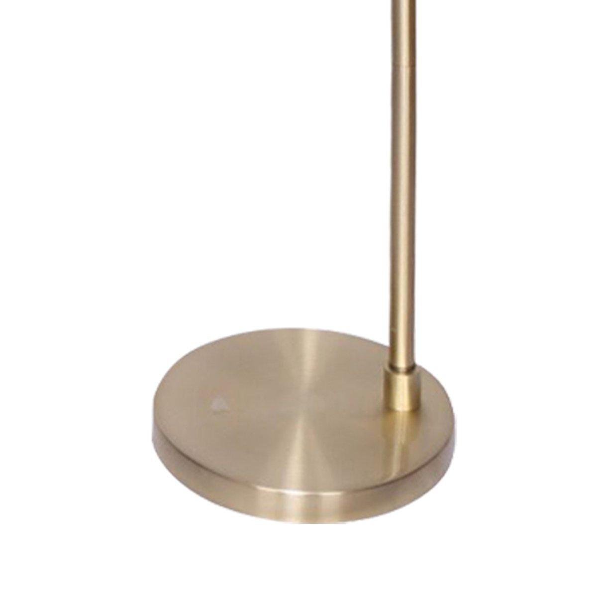 Sarantino Metal Floor Lamp Brass Finish Adjustable Height-Home &amp; Garden &gt; Lighting-PEROZ Accessories