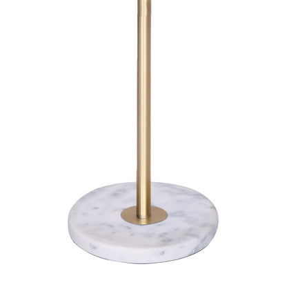 Sarantino Glass End Brass Finish Table Top Floor Lamp-Home &amp; Garden &gt; Lighting-PEROZ Accessories
