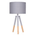 Sarantino Tripod Desk Lamp in Metal & Wood Nordic Minimalist Light-Home & Garden > Lighting-PEROZ Accessories