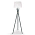 Sarantino Tripod Floor Lamp in Metal and Antique Brass-Home & Garden > Lighting-PEROZ Accessories