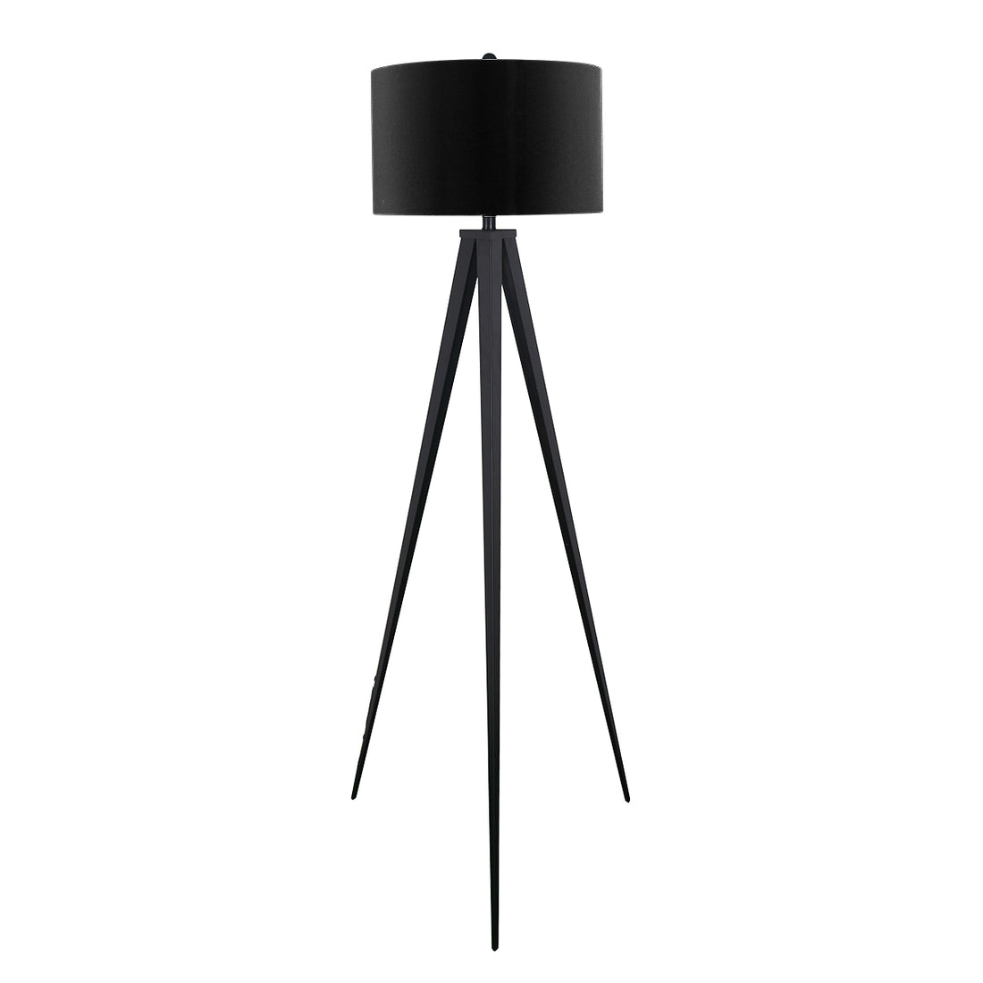 Sarantino Minimalist Modern Tripod Floor Lamp Black-Home &amp; Garden &gt; Lighting-PEROZ Accessories