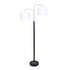Sarantino Black/Brass Finish Reading Light Electric Table Lamp-Home & Garden > Lighting-PEROZ Accessories