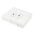 Laura Hill Heated Electric Blanket Double Size Fitted Polyester Underlay Winter Throw - White-Electric Throw Blanket-PEROZ Accessories