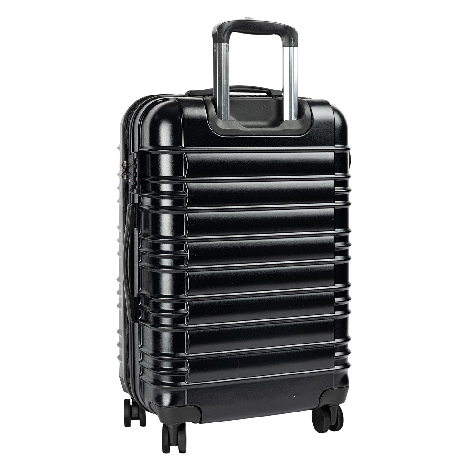 Olympus Noctis Suitcase 20in Hard Shell ABS+PC - Stygian Black-Home &amp; Garden-PEROZ Accessories