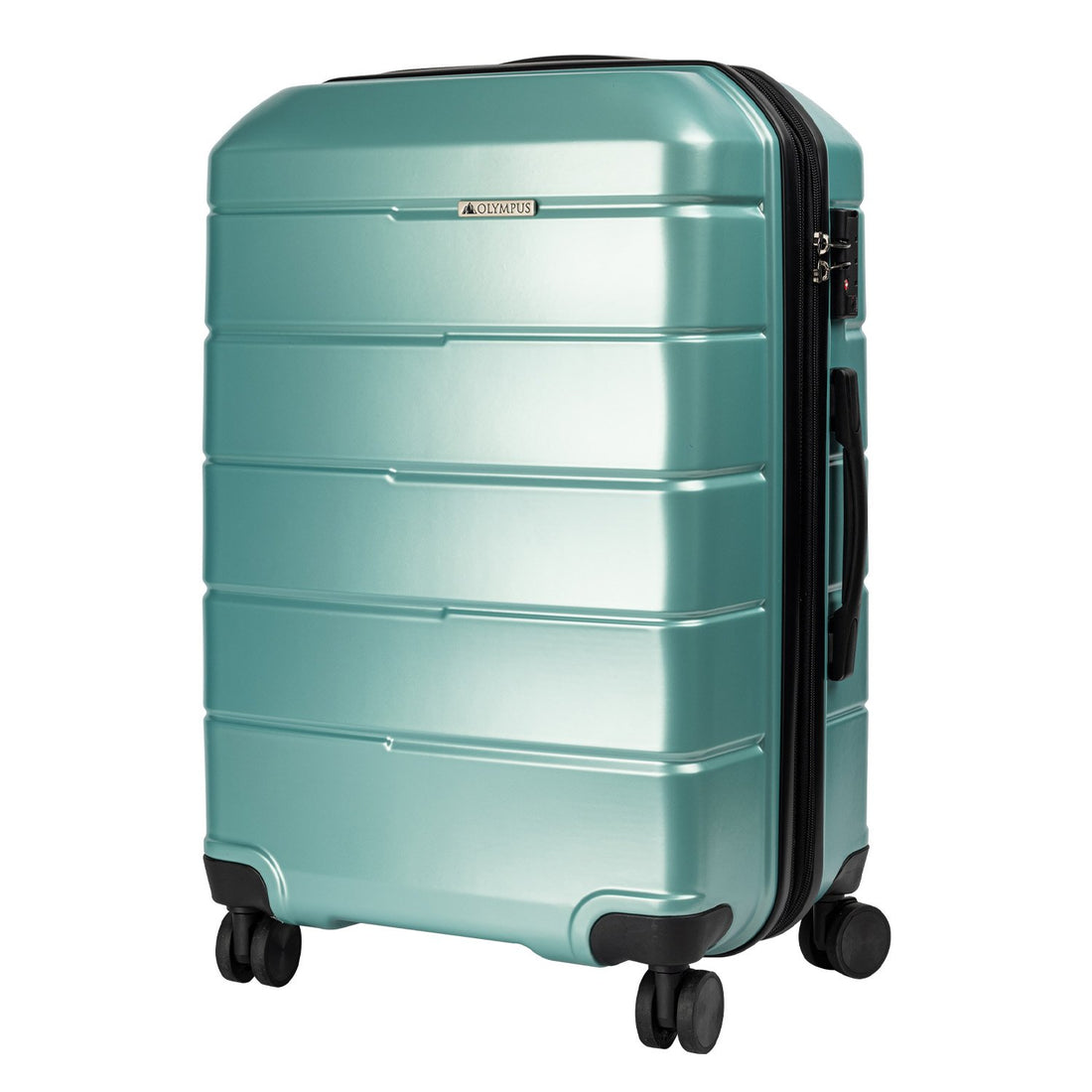 Olympus Artemis 28in Hard Shell Suitcase ABS+PC - Electric Teal-Home &amp; Garden-PEROZ Accessories