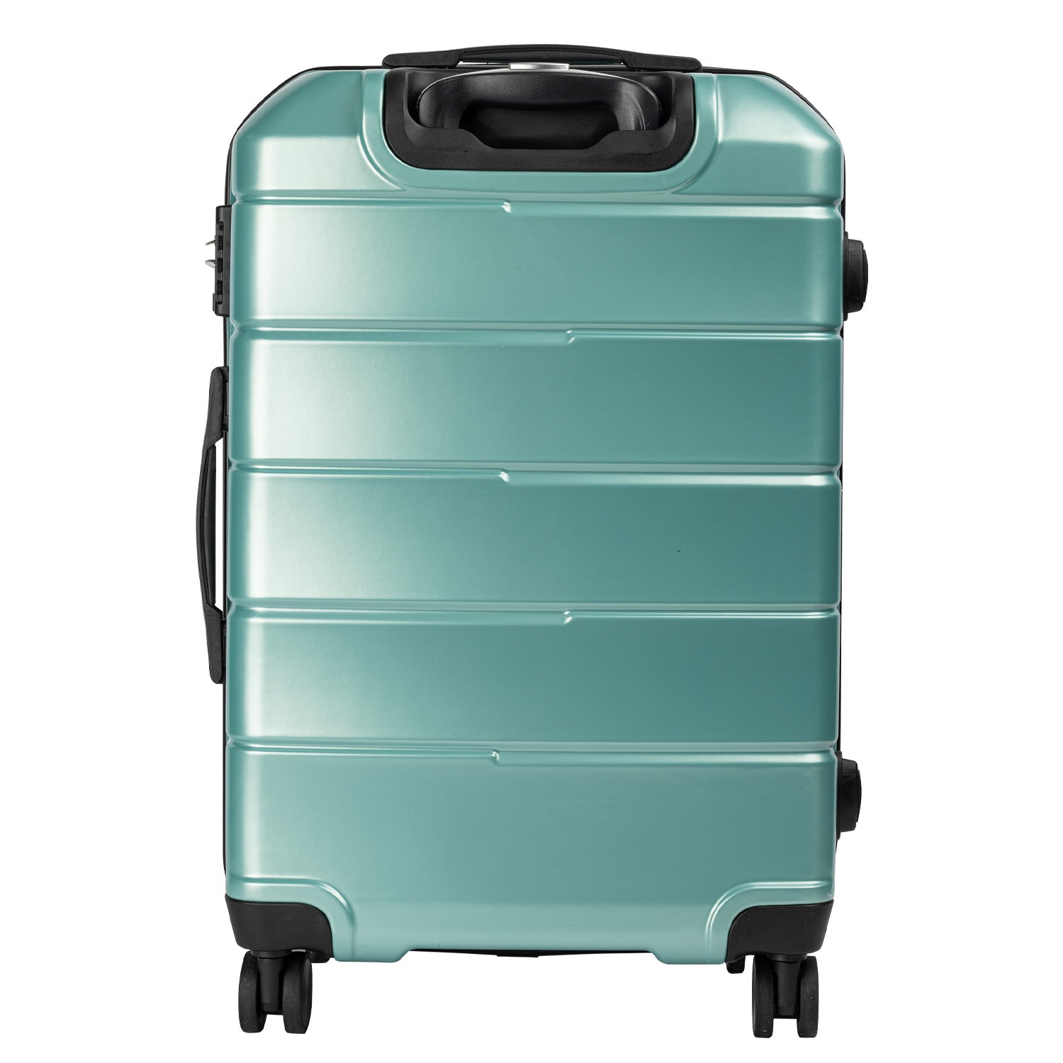 Olympus 3PC Artemis Luggage Set Hard Shell ABS+PC - Electric Teal-Home &amp; Garden-PEROZ Accessories