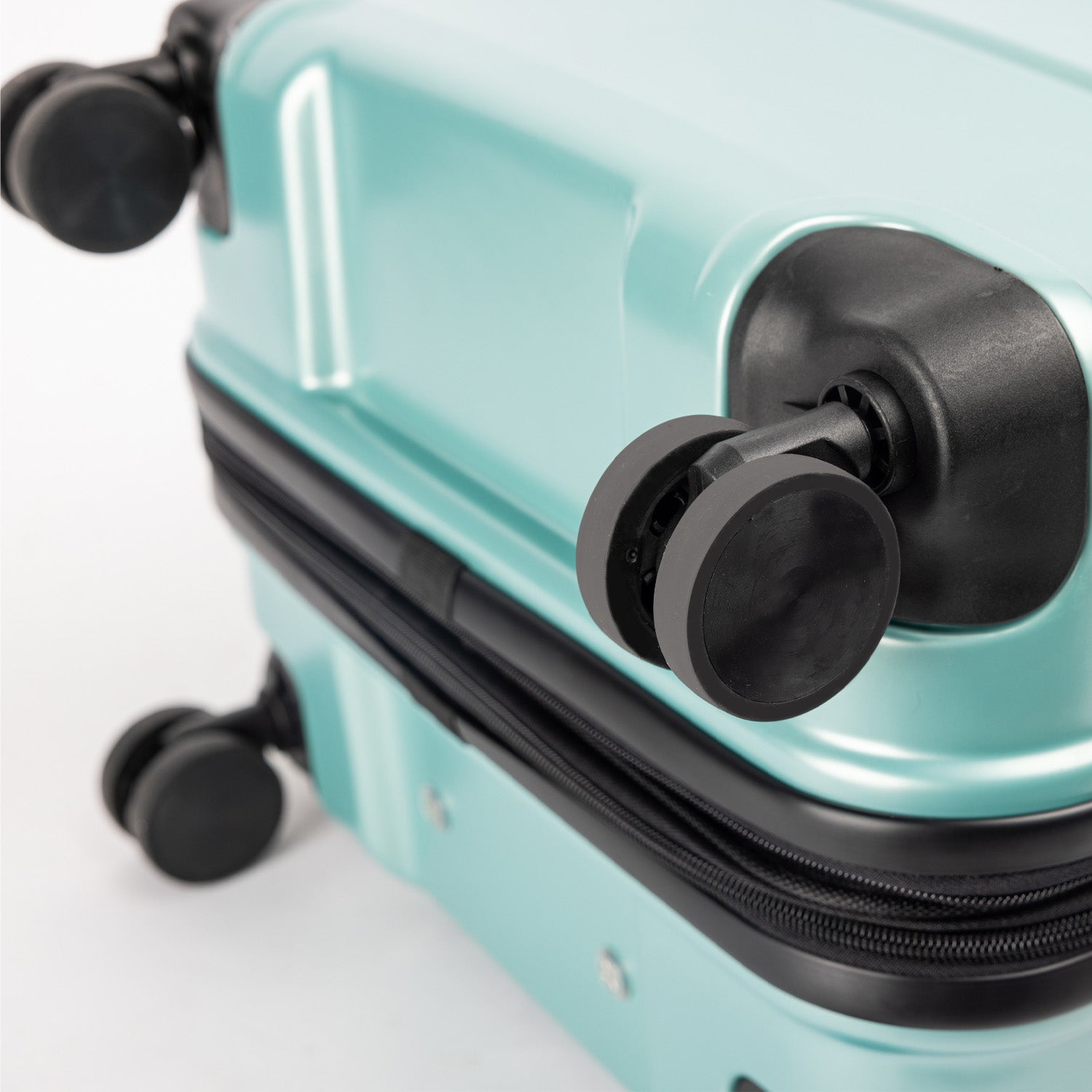 Olympus 3PC Artemis Luggage Set Hard Shell ABS+PC - Electric Teal-Home &amp; Garden-PEROZ Accessories