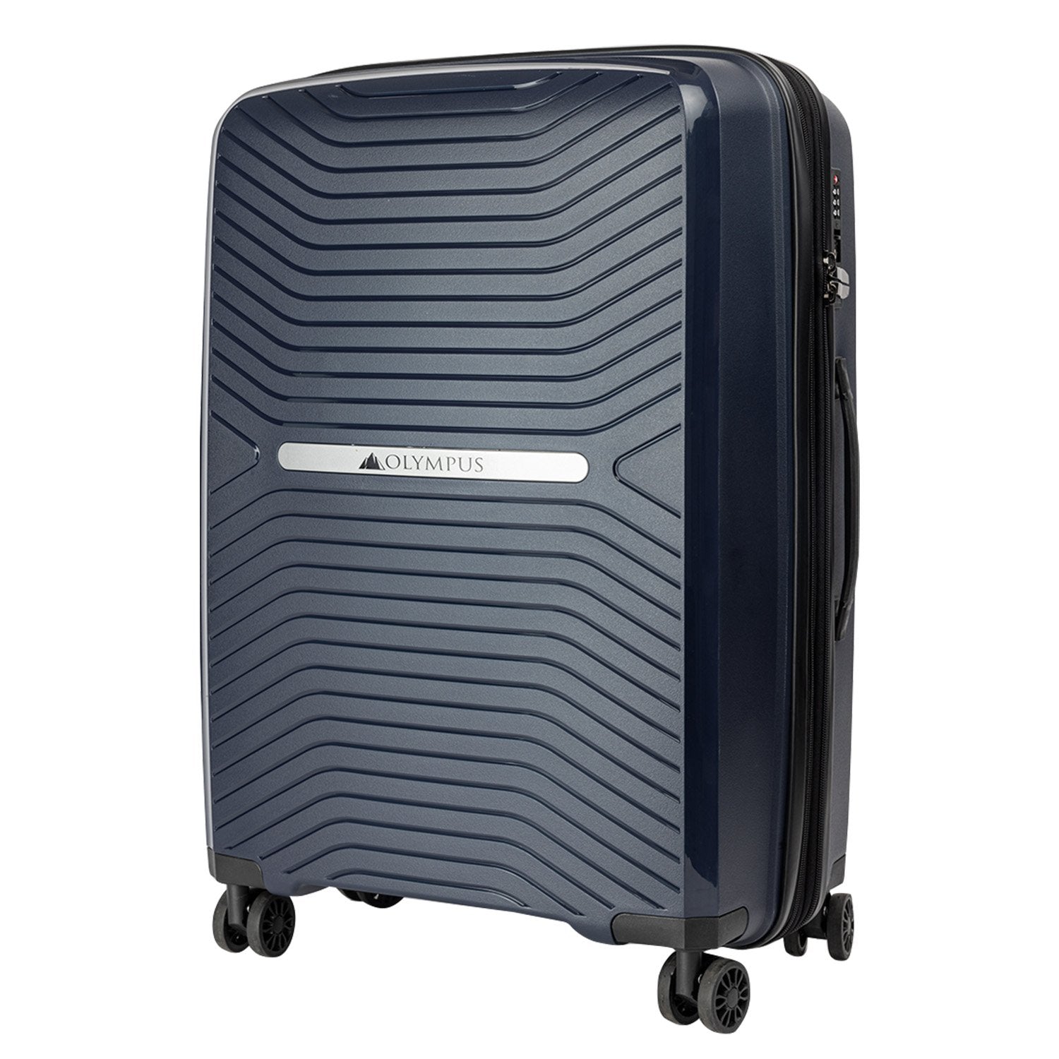 Olympus Astra 20in Lightweight Hard Shell Suitcase - Aegean Blue-Home &amp; Garden-PEROZ Accessories
