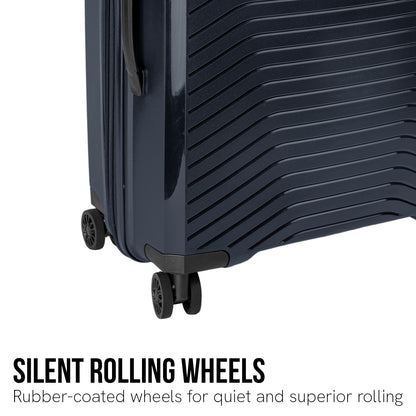 Olympus Astra 20in Lightweight Hard Shell Suitcase - Aegean Blue-Home &amp; Garden &gt; Travel-PEROZ Accessories