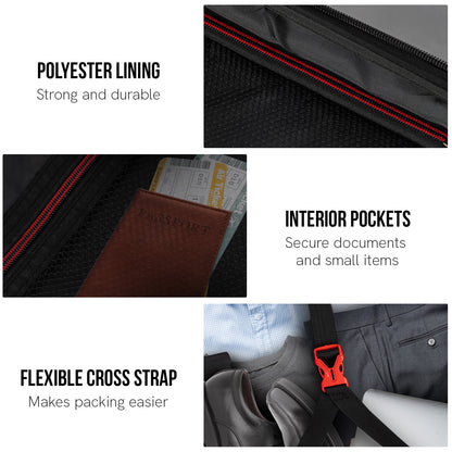 Olympus Astra 20in Lightweight Hard Shell Suitcase - Aegean Blue-Home &amp; Garden-PEROZ Accessories