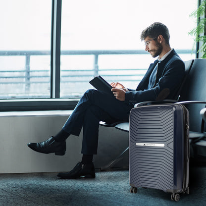 Olympus Astra 20in Lightweight Hard Shell Suitcase - Aegean Blue-Home &amp; Garden &gt; Travel-PEROZ Accessories