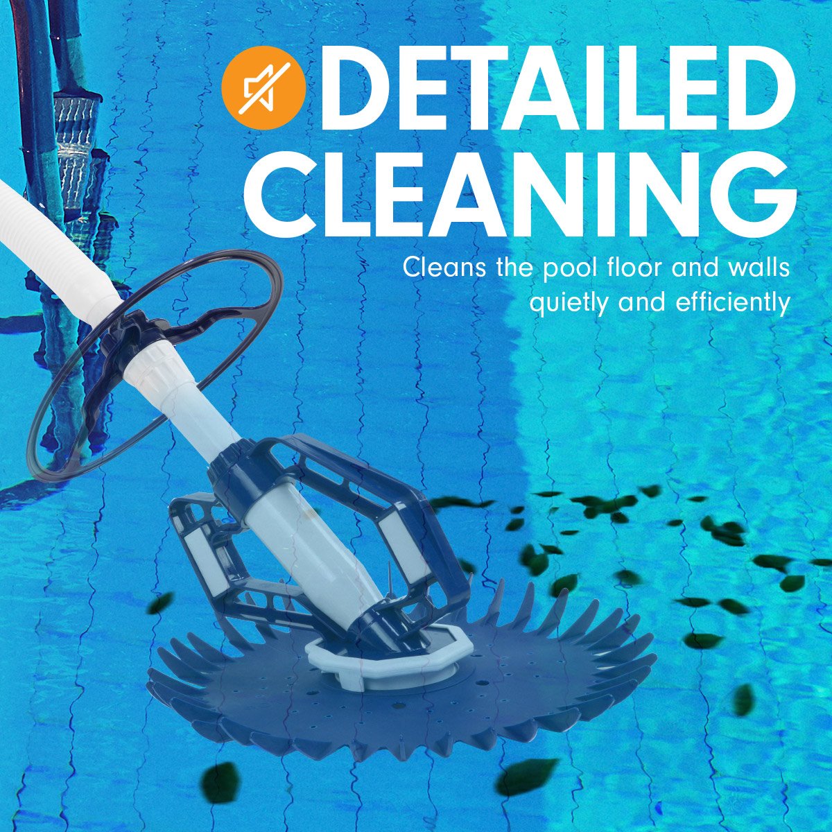 HydroActive Automatic Swimming Pool Vacuum Cleaner Leaf Eater Diaphragm-Pool Cleaners-PEROZ Accessories