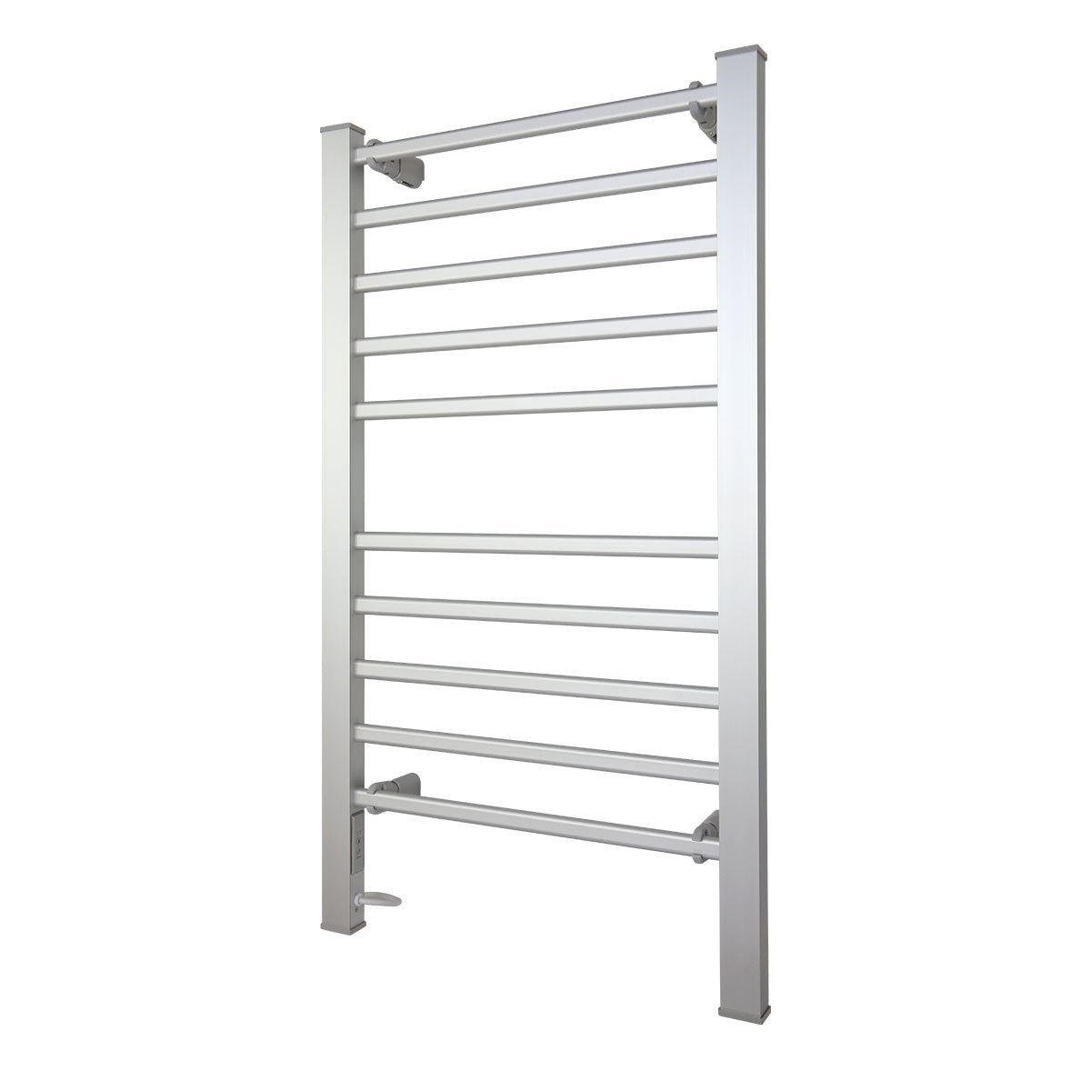 Pronti Heated Towel Rack With Timer Wall-mounted Freestanding Electric 160 Watts-Home &amp; Garden &gt; Bathroom Accessories-PEROZ Accessories