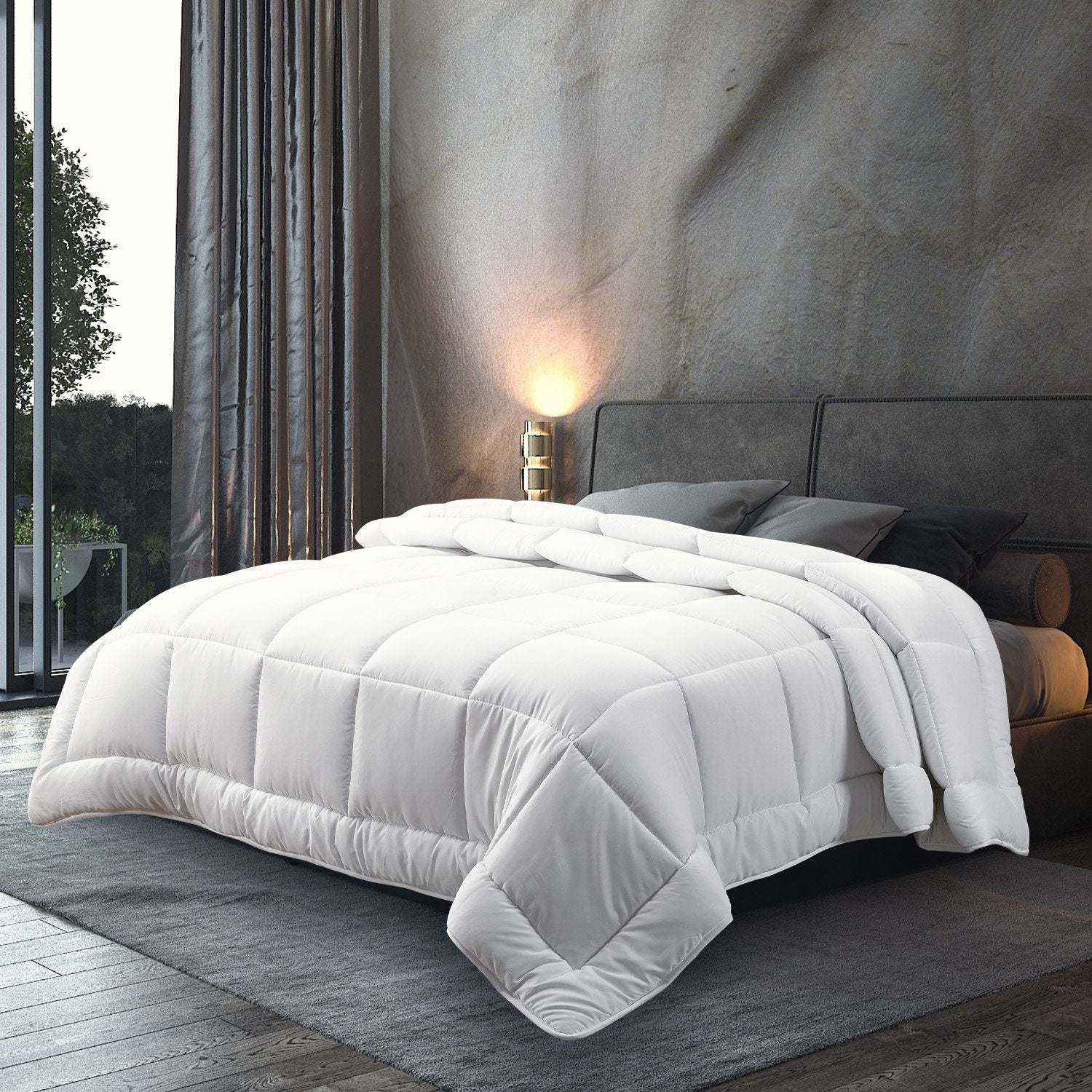 Laura Hill 500GSM Duck Down Feather Quilt Duvet Doona - King-Home &amp; Garden &gt; Bedding-PEROZ Accessories
