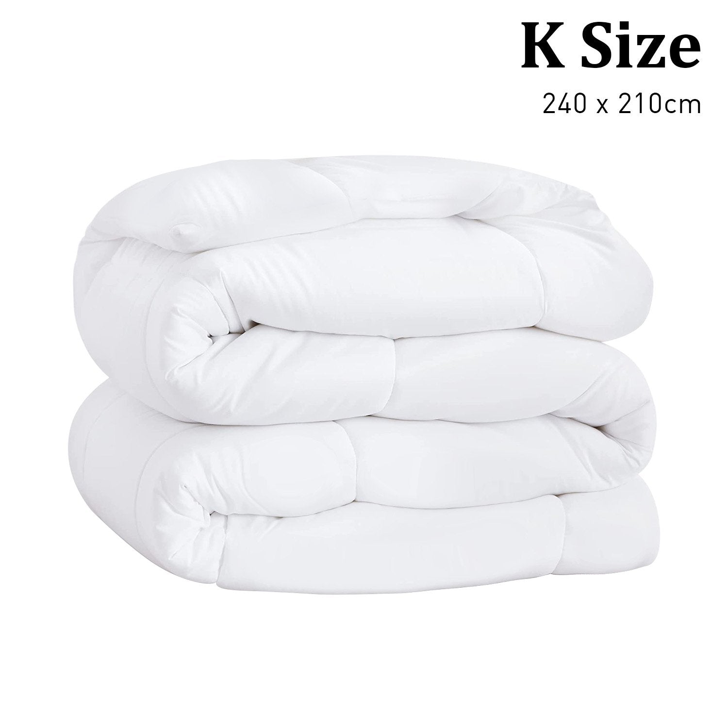 Laura Hill 500GSM Duck Down Feather Quilt Duvet Doona - King-Home &amp; Garden &gt; Bedding-PEROZ Accessories