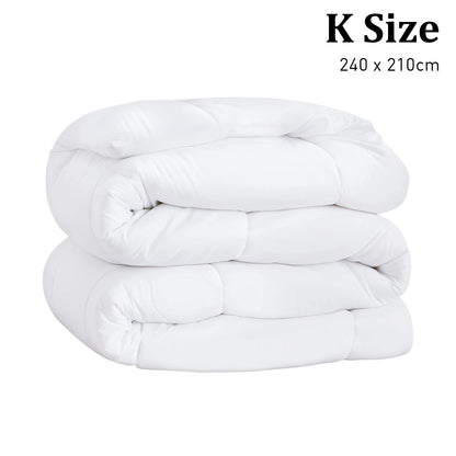 Laura Hill 500GSM Duck Down Feather Quilt Duvet Doona - King-Home &amp; Garden &gt; Bedding-PEROZ Accessories