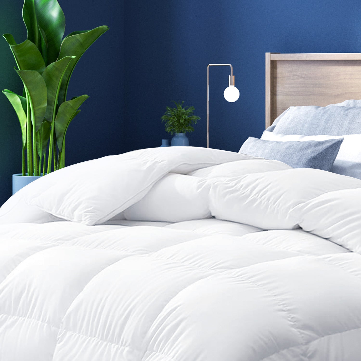 Laura Hill 500GSM Duck Down Feather Quilt Duvet Doona - King-Home &amp; Garden &gt; Bedding-PEROZ Accessories