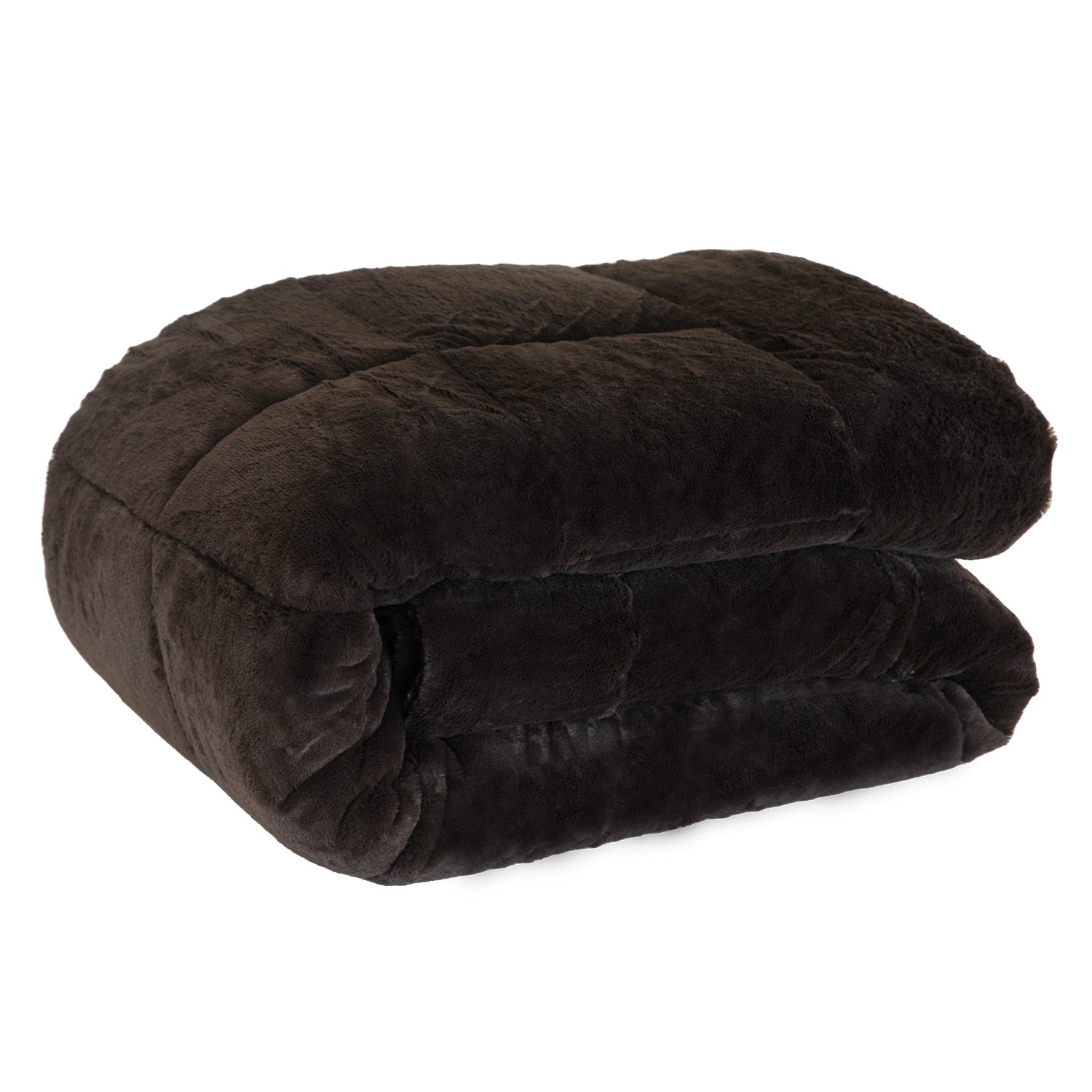 Laura Hill 600GSM Faux Mink Quilt Comforter Doona - King-Home &amp; Garden &gt; Bedding-PEROZ Accessories
