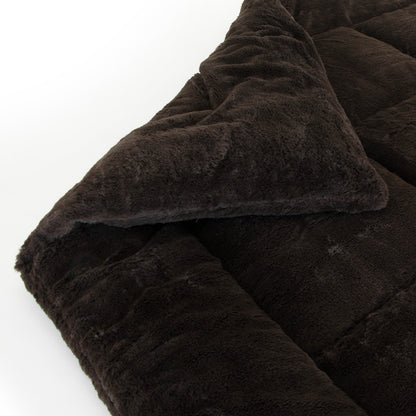 Laura Hill 600GSM Faux Mink Quilt Comforter Doona - King-Home &amp; Garden &gt; Bedding-PEROZ Accessories