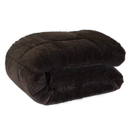 Laura Hill 600GSM Faux Mink Comforter Quilt Duvet Doona - Queen-Home &amp; Garden &gt; Bedding-PEROZ Accessories