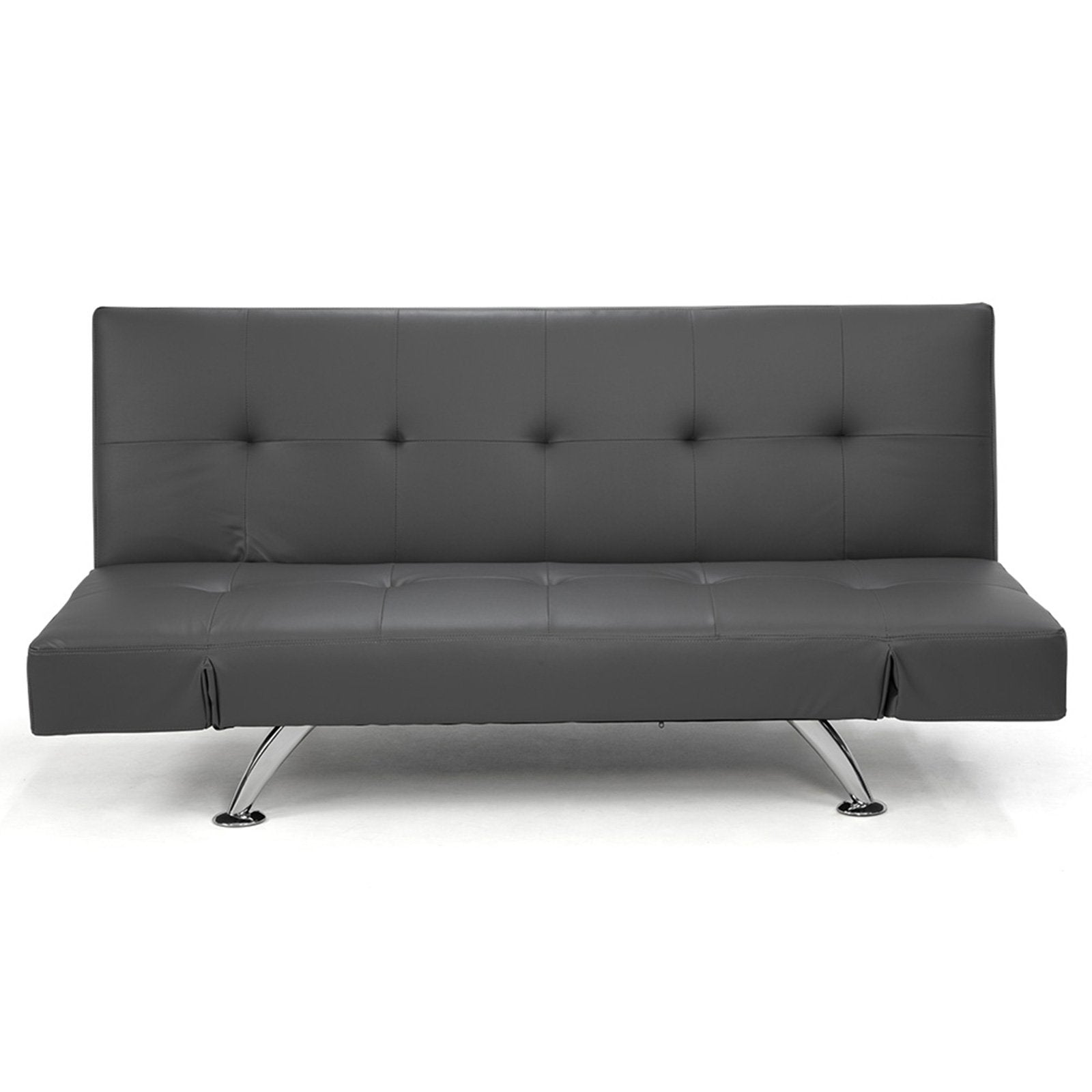 Sarantino Brooklyn Sofa Bed Lounge Faux Leather Couch Futon Furniture Adjustable Suite Gr-Furniture &gt; Sofas-PEROZ Accessories