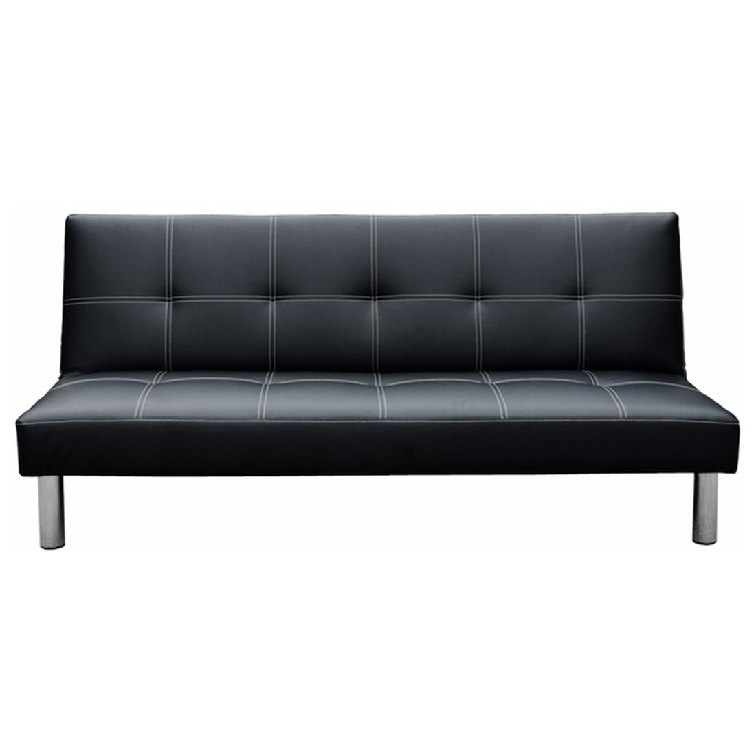 Sarantino Chelsea Sofa Bed Faux Leather Lounge Couch Futon Furniture Modular Suite-Furniture &gt; Sofas-PEROZ Accessories