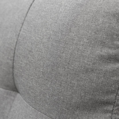 Sarantino Corner Sofa Linen Lounge Couch L-shaped Modular Furniture Home Chaise Grey-Furniture &gt; Sofas-PEROZ Accessories