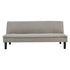 Sarantino 3 Seater Modular Faux Linen Fabric Sofa Bed Couch Light Grey-Furniture > Sofas-PEROZ Accessories