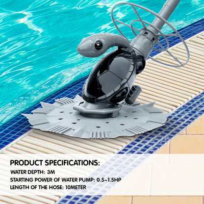 HydroActive Automatic Swimming Pool Vacuum Cleaner Leaf Eater Turtle-Pool Cleaners-PEROZ Accessories