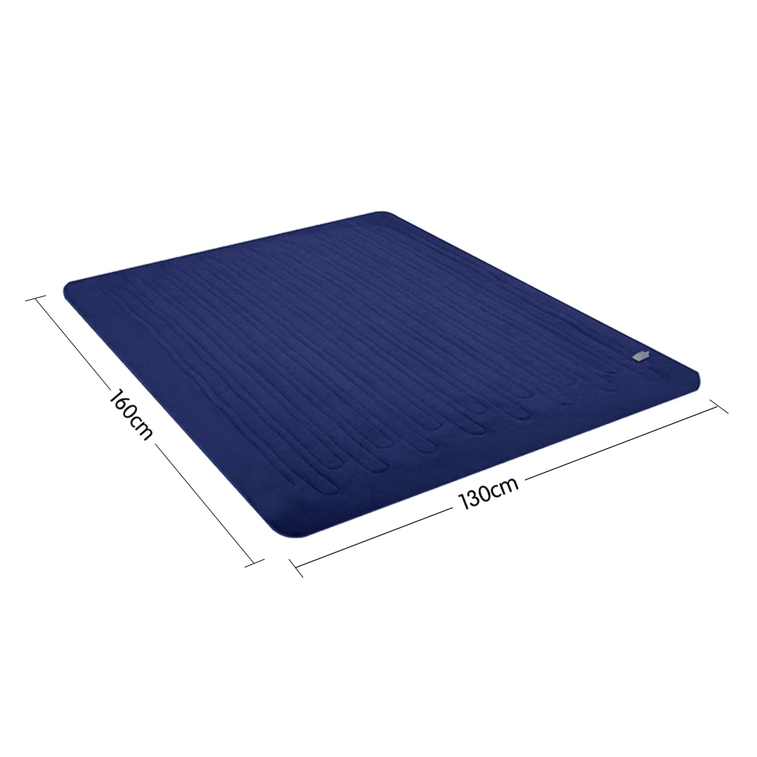 Laura Hill Heated Electric Blanket Coral Warm Fleece Winter Blue-Home &amp; Garden &gt; Bedding-PEROZ Accessories