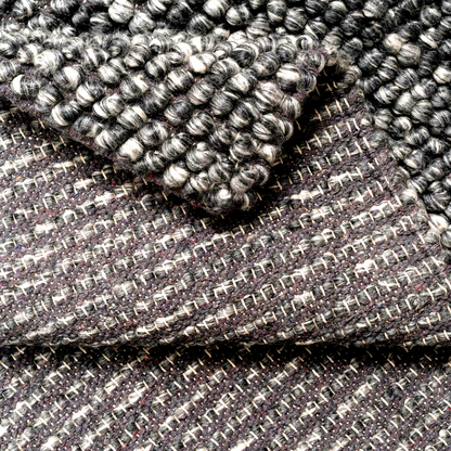 Wool Pebble Charcoal Lifestyle Rug 130x 180 cm-Home &amp; Garden &gt; Rugs-PEROZ Accessories