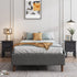 Bed Frame Mattress Foundation (Dark Grey) &