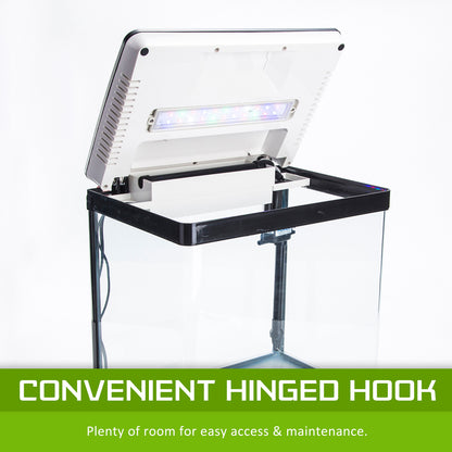 Dynamic Power Aquarium Fish Tank 52L Curved Glass RGB LED-Pet Care &gt; Aquarium-PEROZ Accessories