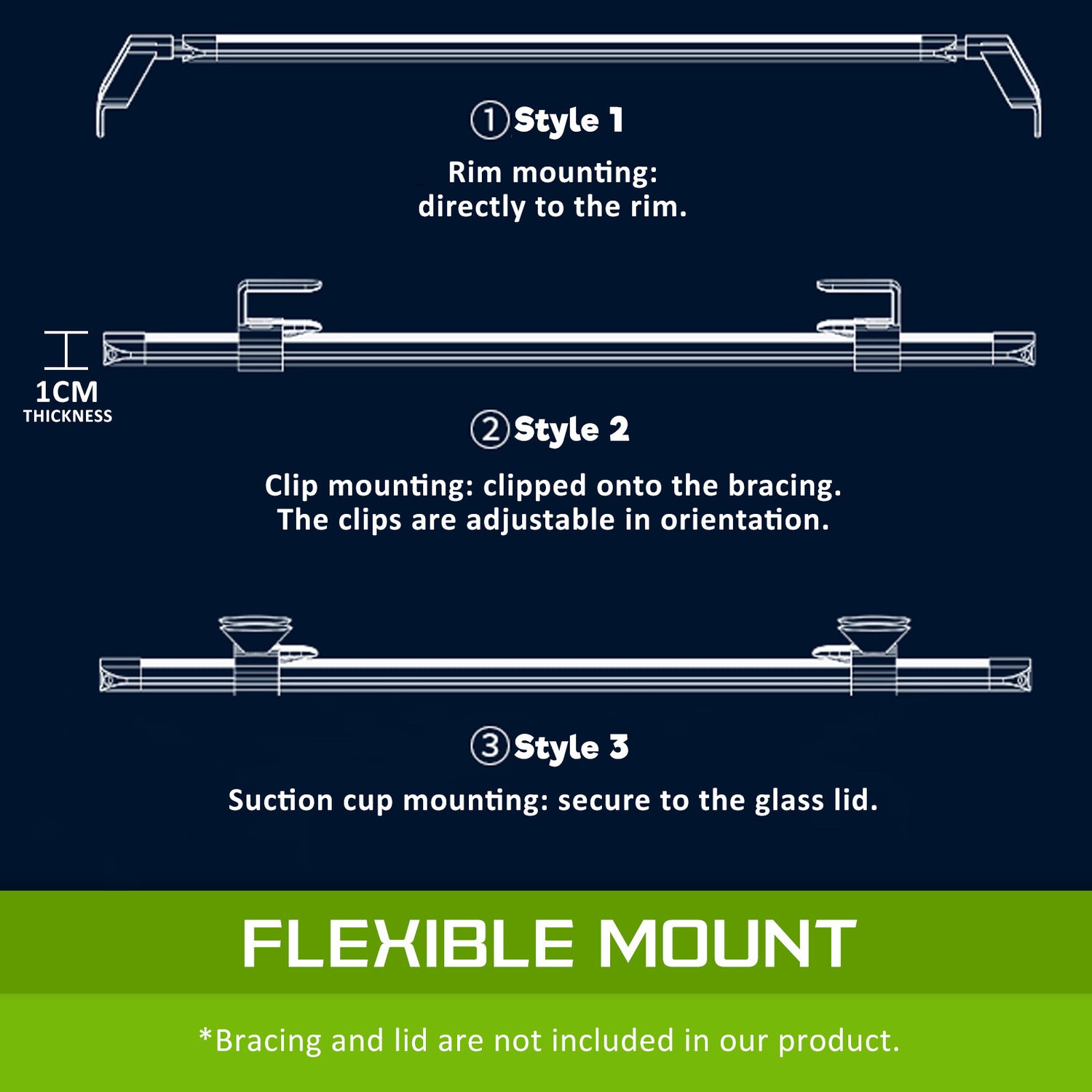 Dynamic Power Aquarium Fish Tank 70L Starfire Glass-Pet Care &gt; Aquarium-PEROZ Accessories