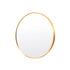 La Bella Gold Wall Mirror Round Aluminum Frame Makeup Decor Bathroom Vanity 50cm-Health & Beauty > Makeup Mirrors-PEROZ Accessories