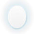 La Bella LED Wall Mirror Round Touch Anti-Fog Makeup Decor Bathroom Vanity 70cm-Health & Beauty > Makeup Mirrors-PEROZ Accessories