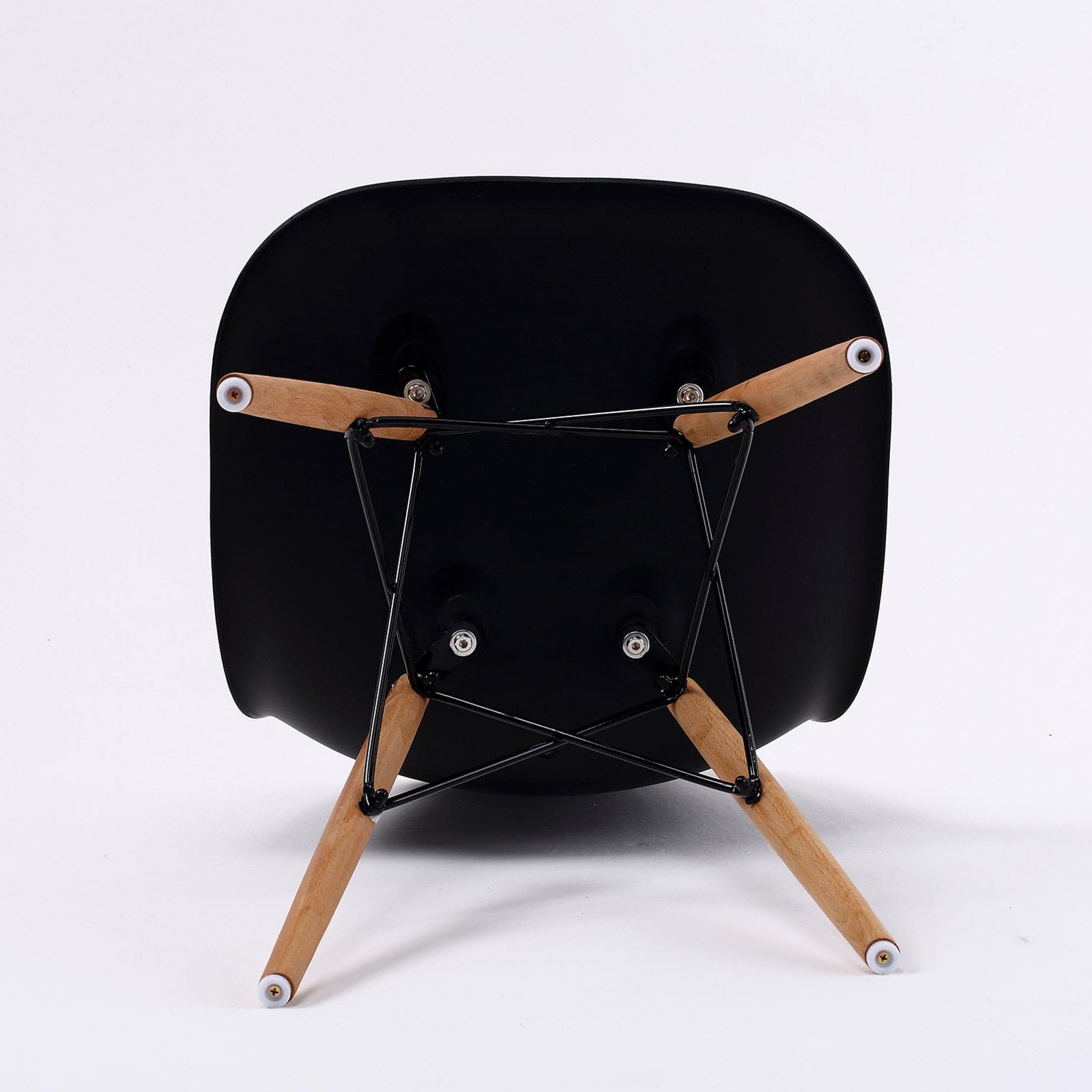 La Bella 2 Set Black Retro Dining Cafe Chair DSW PP-Furniture &gt; Bar Stools &amp; Chairs-PEROZ Accessories