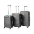YES4HOMES ABS Luggage Suitcase Set 3 Code Lock Travel Carry Bag Trolley Black 50/60/70-Home & Garden > Travel-PEROZ Accessories