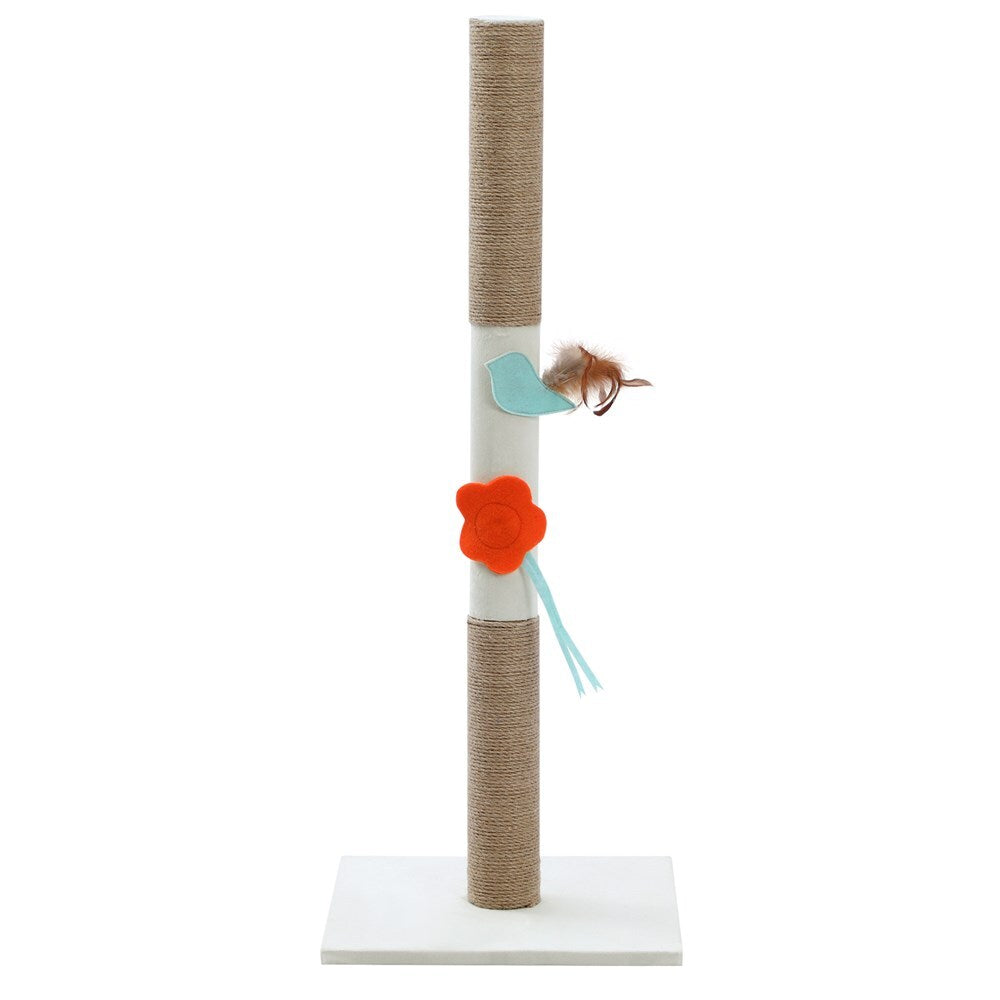 YES4PETS 89 cm Cat Kitten Single Scratching Post with Toy-Pet Care &gt; Cat Supplies-PEROZ Accessories