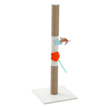 YES4PETS 89 cm Cat Kitten Single Scratching Post with Toy-Pet Care &gt; Cat Supplies-PEROZ Accessories