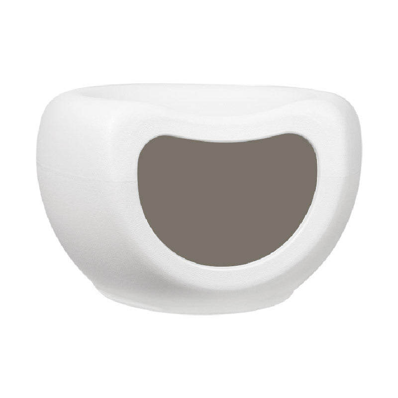 YES4PETS Cat Kitten Bed Cave Small Dog House Kennel Plastic Pet Pod Bedding Igloo White-Pet Care > Cat Supplies-PEROZ Accessories
