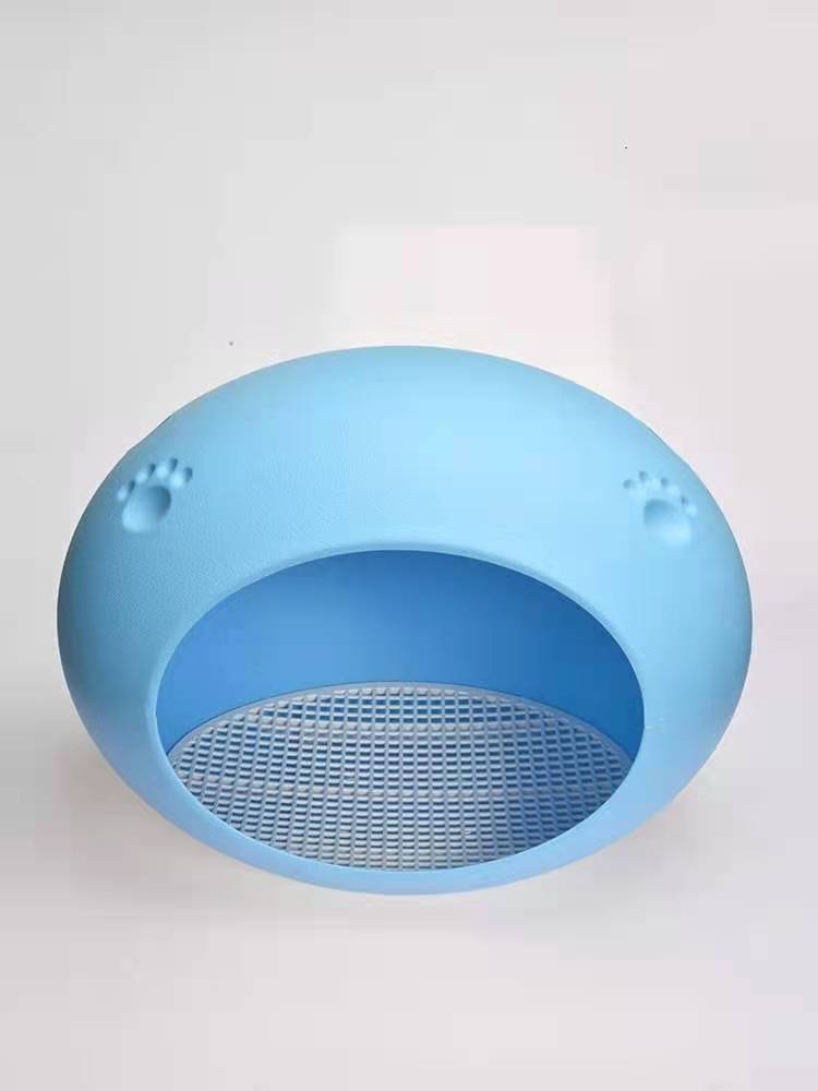 Medium Cave Cat Kitten Box Igloo Cat Bed House Dog Puppy House-Blue-Pet Beds-PEROZ Accessories