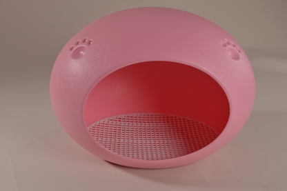 Medium Cave Cat Kitten Box Igloo Cat Bed House Dog Puppy House Pink-Pet Beds-PEROZ Accessories