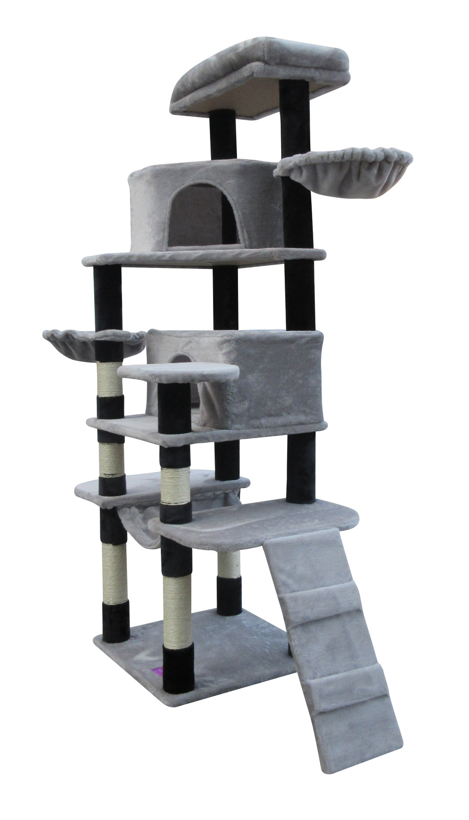 YES4PETS 161 cm Cat Scratching Post Tree Scratcher Pole-Little Grey-Cat Trees-PEROZ Accessories