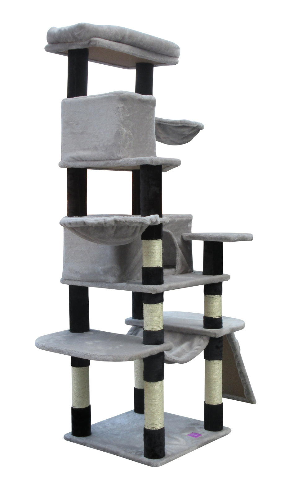 YES4PETS 161 cm Cat Scratching Post Tree Scratcher Pole-Little Grey-Cat Trees-PEROZ Accessories